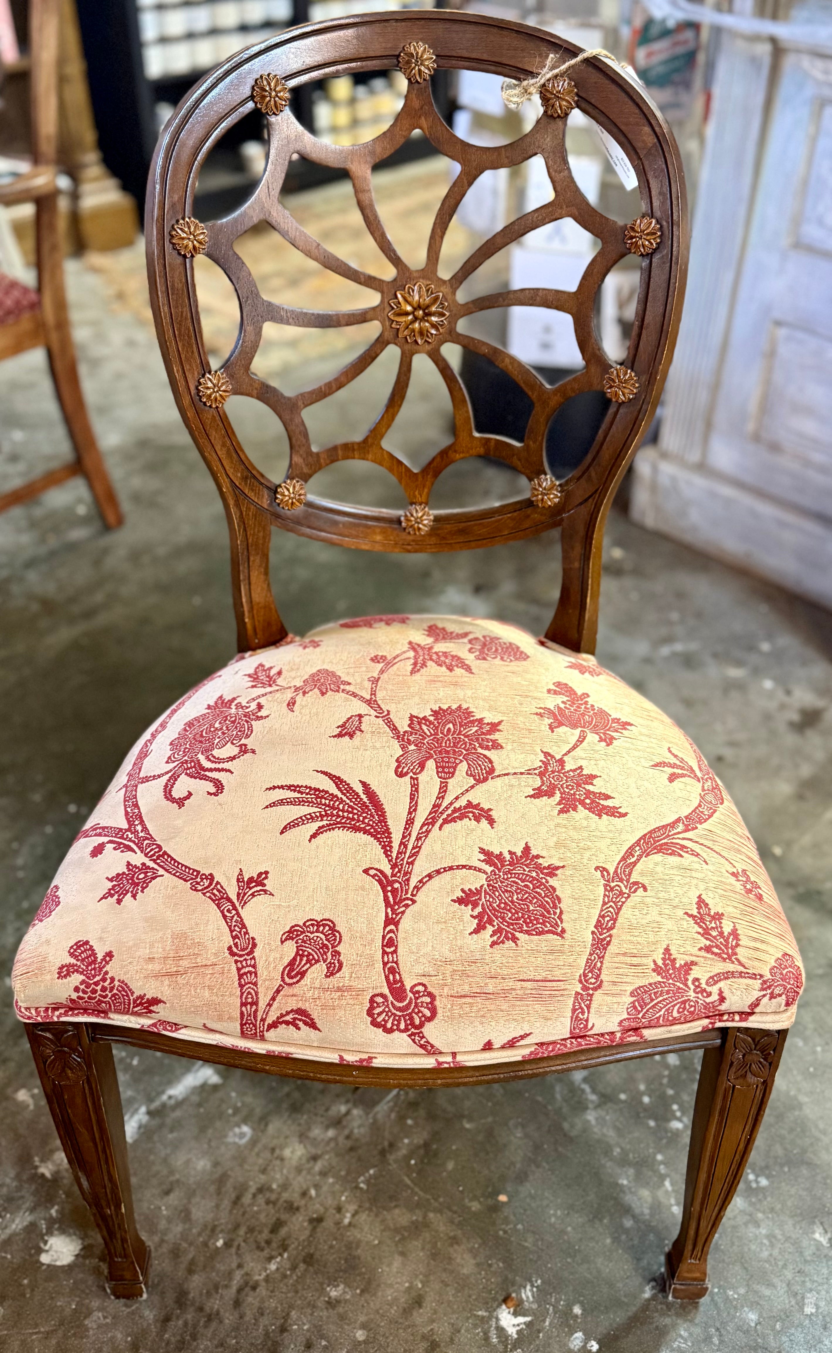 Mahogany Spider-back Chair