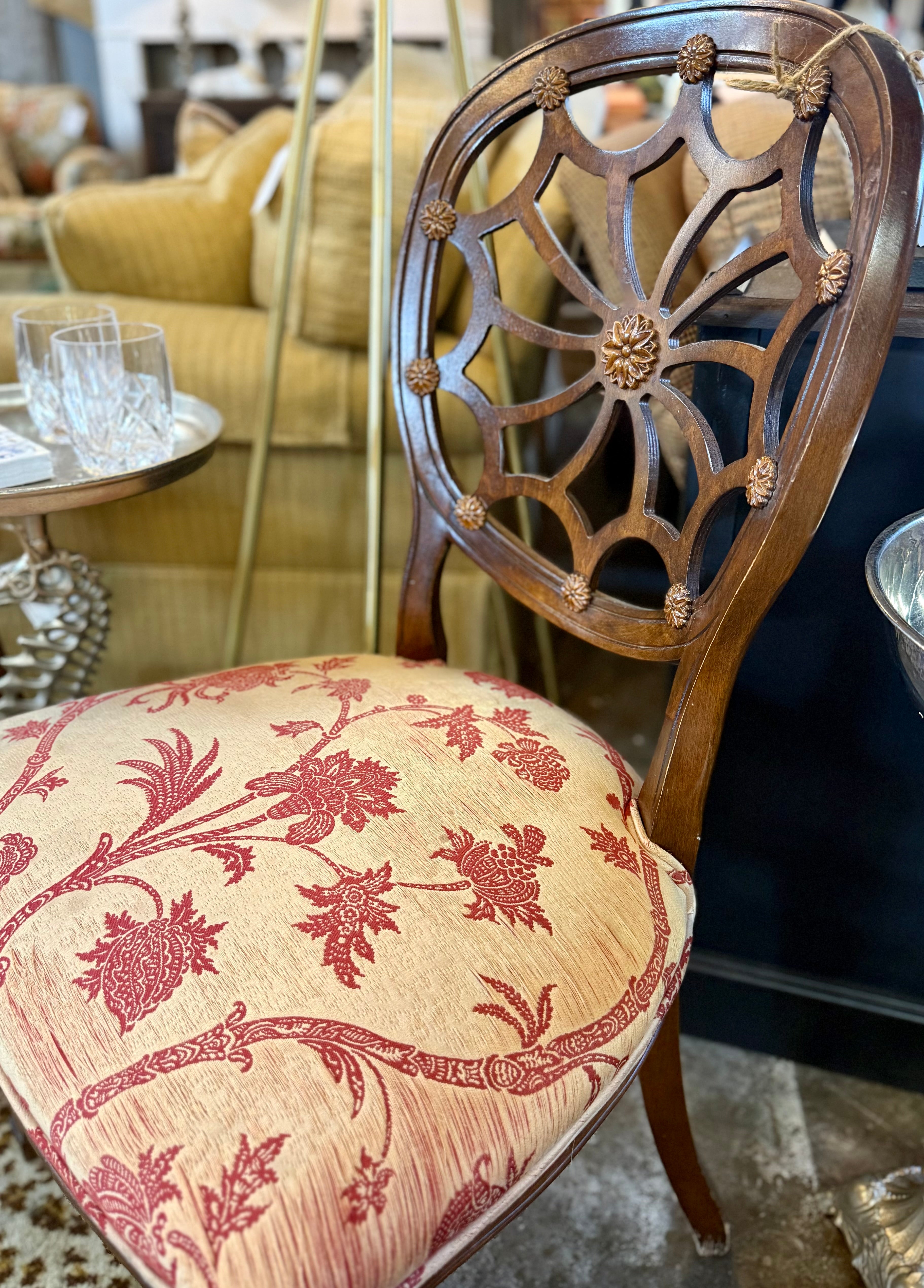 Mahogany Spider-back Chair