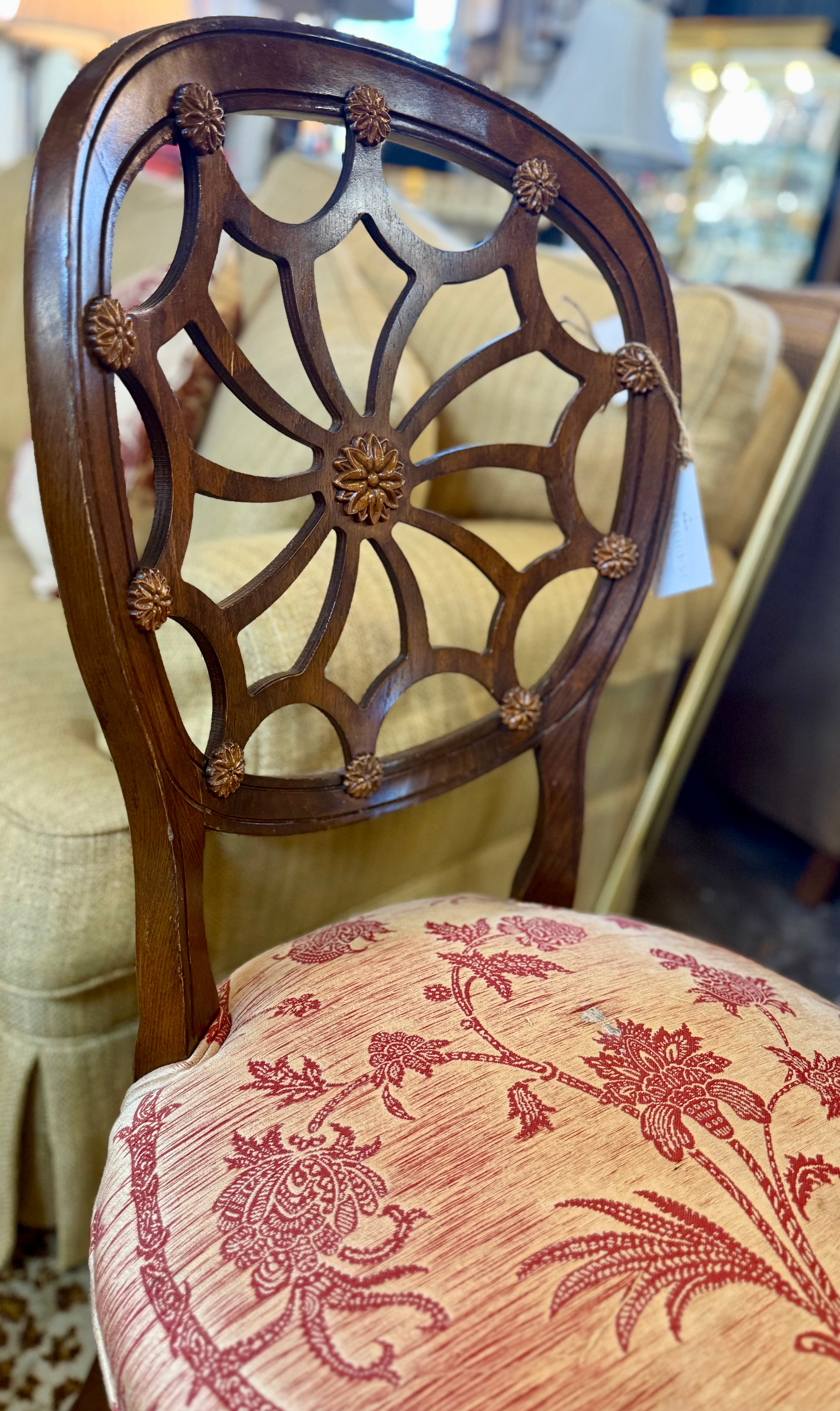 Mahogany Spider-back Chair