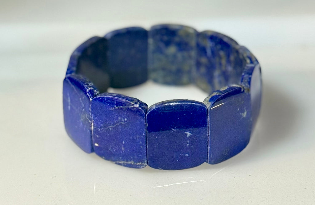 Afghan Lapis Lazulis Plaque Bracelet
