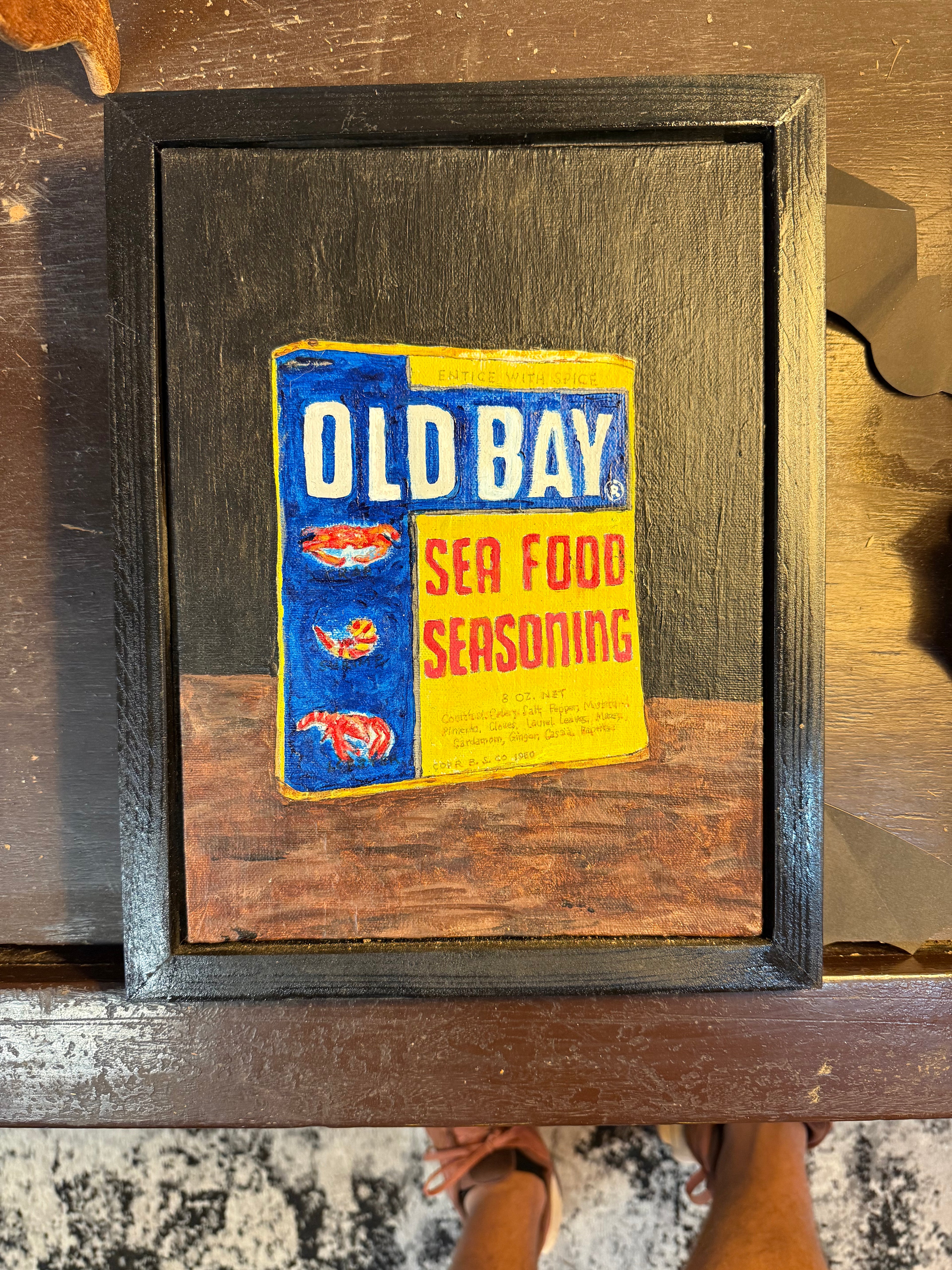 “Old Bay” painting by Ronald Petty