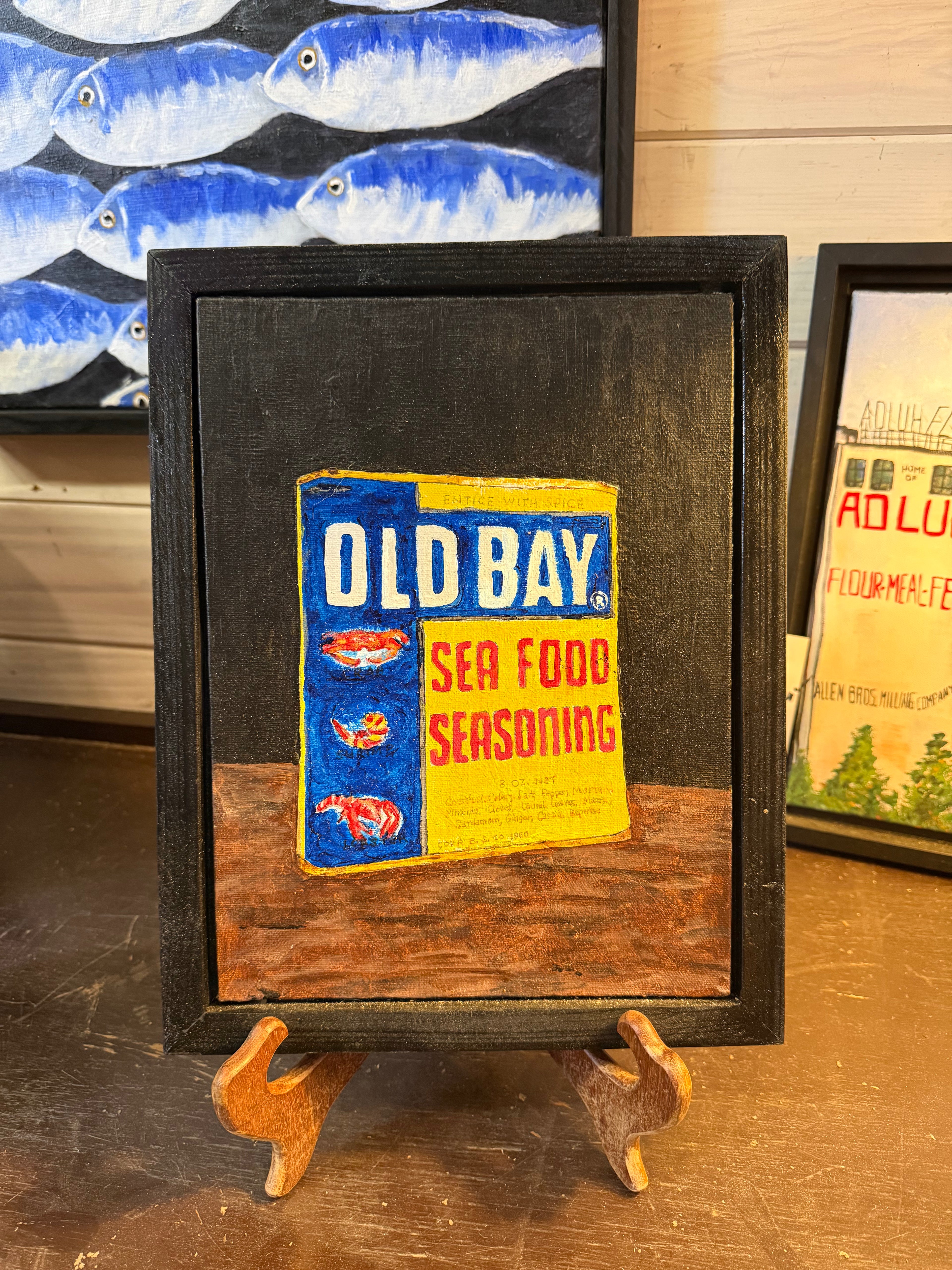 “Old Bay” painting by Ronald Petty